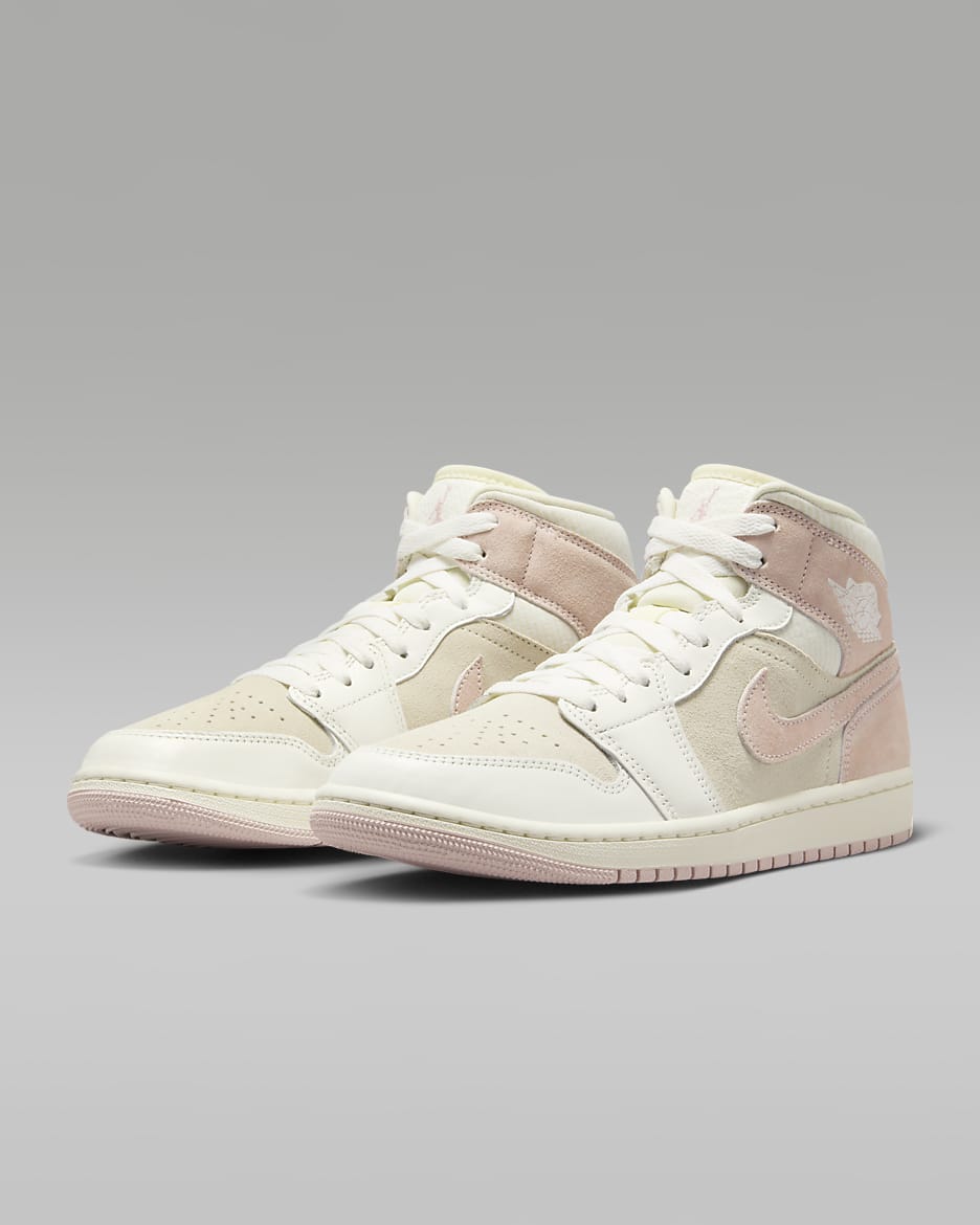 Jordan 1 pink mid deals